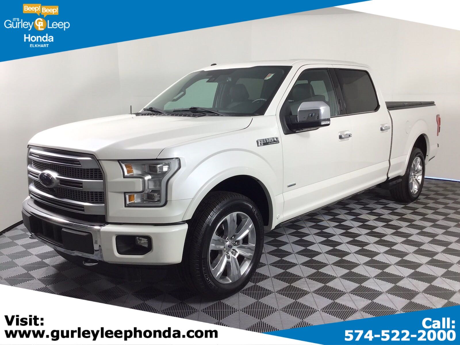 Pre Owned 2015 Ford F 150 Platinum In Elkhart 9073071 Gurley